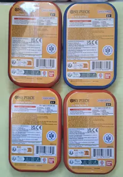 🔥 One Piece Card Game Mini-Tin Pack Set Vol 2 Lot of 4 Sealed Fast Ship 🔥 - Image 2