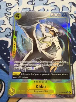 One Piece Egghead Starter Deck Alt Art Lot Of 2 Cards ST29 (Kaku & Rob Lucci) - Image 2