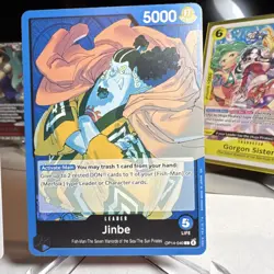 Bandai Jinbe Gorgon Sisters Holo OP14 EB04 One Piece Card Game English - Image 4
