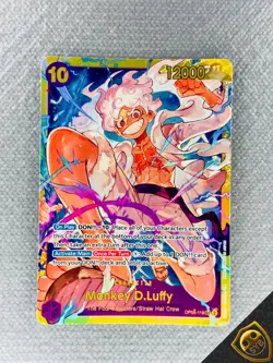 OP05-119 Awakening New Era Monkey D Luffy #119 SEC CGC One Piece - Image 1