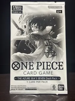 One Piece Card Game The Azure Sea's Seven Dash Pack SEALED ENGLISH - Image 1