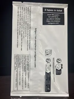 One Piece Card Game The Azure Sea's Seven Dash Pack SEALED ENGLISH - Image 2