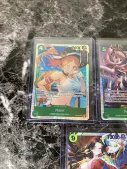 One Piece OP14 SR Card Lot Of 3! Nami Perona Boa Hancock NO RESERVE! OP7 - Image 2