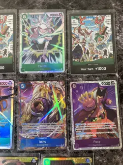 One Piece OP14 EB04 Card Lot Of 8! SEC/SR/R/DON!! Alt Art NO RESERVE! OP6 - Image 3