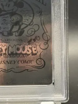 2023 Bandai Carddass Disney 100 Years Wonder Steamboat Willie *Platinum Foil* - Image 4