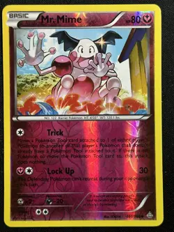 Mr. Mime Reverse Holo XY - Primal Clash 101/160 LP-NM Pokemon Card - Image 1
