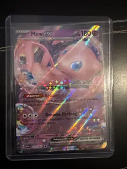 Pokemon Mew EX TCG Card 151/165 SV Scarlet and Violet 151 - Image 1