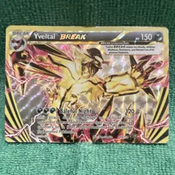 Pokemon Yveltal BREAK Holo Rare 66/114 XY Steam Siege Card HP 150 Baleful Night - Image 1