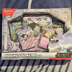 Pokemon Houndstone ex Box Kit Promo Oversized Card Booster Code Card Greavard - Image 1