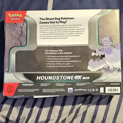 Pokemon Houndstone ex Box Kit Promo Oversized Card Booster Code Card Greavard - Image 2