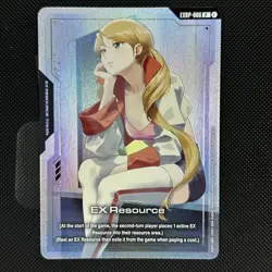 Gundam Card Game Exclusive Resource Card EXRP-006 Promo - Image 1