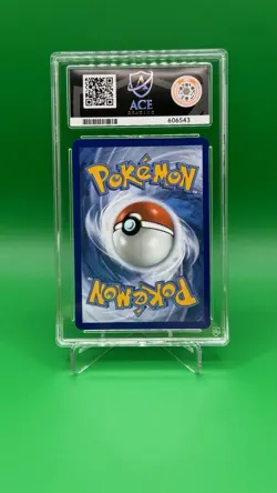 Mega Lucario EX 160/132 Mega Evolution ACE 10 Gem Mint Pokemon Perfect Subgrades - Image 2