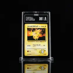 TAG 5 Excellent Japanese Pokemon Gym Leaders Set: Lt. Surge's Pikachu (Lv. 10) - Image 1
