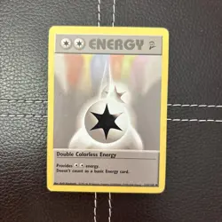 Pokemon TCG - Double Colorless Energy - 124/130 - Base Set 2 - MP Uncommon - Image 1