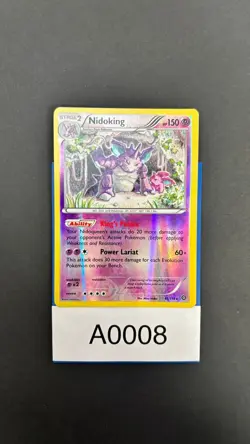 Nidoking 45/114 NM Reverse Holo Rare Steam Siege 2016 Pokemon TCG - Image 3