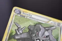 Pokemon TCG Steelix - (HGSS Unleashed) 024/095 Deck Exclusives Holo SWIRL LP - Image 2