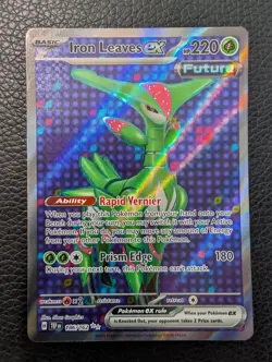 Iron Leaves ex - 186/162 Temporal Forces (Pokemon) Full Art Ultra Rare - Image 1