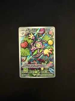 Pokemon TCG Ambipom 107/094 Me02: Phantasmal Flames Holo - Illustration Rare - Image 2