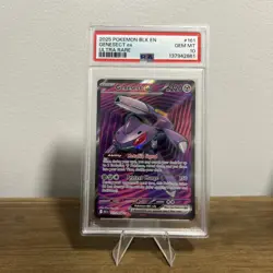 PSA 10 Genesect ex (161/086) ULTRA RARE Holo - Pokemon Black Bolt 2025 - Image 1