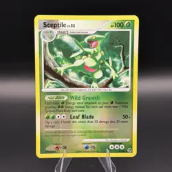 Sceptile 8/106 Great Encounters Reverse Holo Rare Pokemon TCG - Image 1