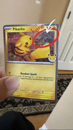 Pikachu *2 SWIRL* #051/162 [COSMOS] 2026 Pokemon Day 30th Anniversary Pokemon NM - Image 2