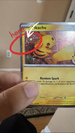 Pikachu *2 SWIRL* #051/162 [COSMOS] 2026 Pokemon Day 30th Anniversary Pokemon NM - Image 3