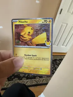 Pikachu *2 SWIRL* #051/162 [COSMOS] 2026 Pokemon Day 30th Anniversary Pokemon NM - Image 4