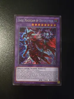 Dark Magician of Destruction 1st Edition Secret Rare MZMU-EN011 - Image 1
