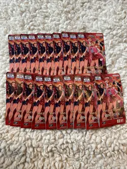 One Piece EB-03 Sleeved Booster Pack Lot of [20] NEW Heroines Edition - Image 1