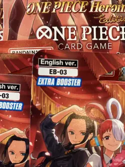 One Piece EB-03 Sleeved Booster Pack Lot of [20] NEW Heroines Edition - Image 4