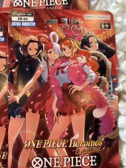 One Piece EB-03 Sleeved Booster Pack Lot of [20] NEW Heroines Edition - Image 5