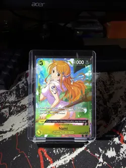 Nami ST29-008 Full Art One Piece TCG Starter Deck 29 Egghead - Image 1