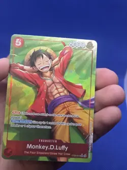 One Piece Starter Deck EX: Gear 5 Monkey D Luffy ST21-014 Parallel Alt Art NM - Image 2