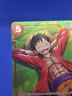 One Piece Starter Deck EX: Gear 5 Monkey D Luffy ST21-014 Parallel Alt Art NM - Image 3