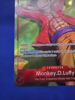 One Piece Starter Deck EX: Gear 5 Monkey D Luffy ST21-014 Parallel Alt Art NM - Image 5