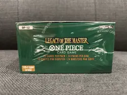 One Piece Legacy of the Master Booster Box OP12 24 Packs English Factory Sealed - Image 3