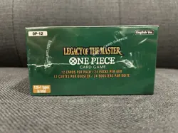 One Piece Legacy of the Master Booster Box OP12 24 Packs English Factory Sealed - Image 4