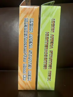 Union Arena TCG Set of 2 Starter Decks: 1 Bleach UE01ST, 1 Hunter x HunterUE02ST - Image 3