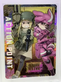 Union Arena Sword Art Online Gun Gale Llen Fukaziroh Action Point Foil PSA 10 - Image 3