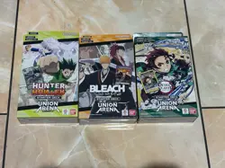 Union Arena Starter Decks Set of 3 : 1 Bleach, 1 Hunter x Hunter, 1 Demon Slayer - Image 1