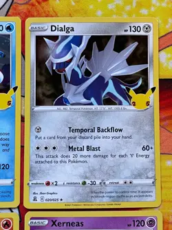 Pokemon Celebrations 4 Card Holo Lot - Kyogre / Dialga / Ho-oh / Xerneas - Image 3
