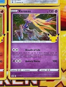 Pokemon Celebrations 4 Card Holo Lot - Kyogre / Dialga / Ho-oh / Xerneas - Image 5