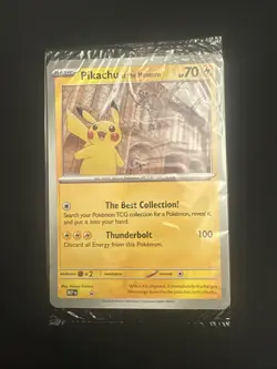 Pikachu At The Museum Pokemon Card (Sealed) Pokemon tcg promo - Image 1