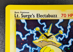 Lt. Surge's Electabuzz 006/132 Gym Heroes Holo Pokemon Card - Image 4