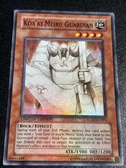 YuGiOh Koa' Ki Meiru Guardian - RGBT-ENPP3 - Super Rare Holo - LP Card Yu-Gi-Oh - Image 1