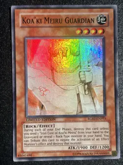 YuGiOh Koa' Ki Meiru Guardian - RGBT-ENPP3 - Super Rare Holo - LP Card Yu-Gi-Oh - Image 2