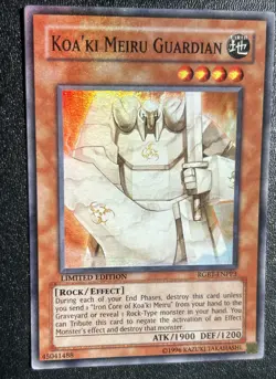 YuGiOh Koa' Ki Meiru Guardian - RGBT-ENPP3 - Super Rare Holo - LP Card Yu-Gi-Oh - Image 3