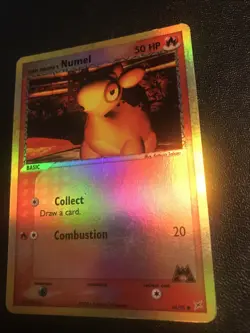 Team Magma''s Numel 64/95 LP Reverse Holo Pokemon Card. Ships Fast w/Tracking! - Image 1