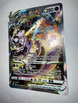 Mewtwo VSTAR - GG44/GG70 - Pokemon Crown Zenith Galarian Gallery Ultra Card NM - Image 2