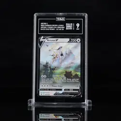 Arceus V SWSH204 SWSH: Sword & Shield Promo Cards Holo TAG 9 MINT - Image 1